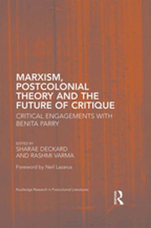 Cover of the book Marxism, Postcolonial Theory, and the Future of Critique by 