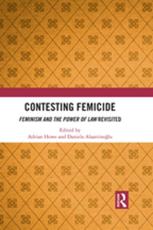 Cover of the book Contesting Femicide by Mart Martin