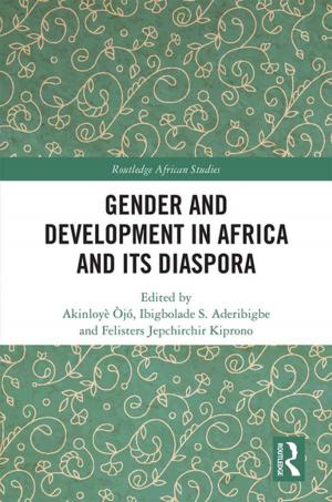 Cover of the book Gender and Development in Africa and Its Diaspora by Joan N. Burstyn, Geoff Bender, Ronnie Casella, Howard W. Gordon, Domingo P. Guerra