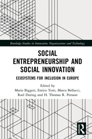 Cover of the book Social Entrepreneurship and Social Innovation by 
