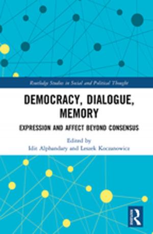 bigCover of the book Democracy, Dialogue, Memory by 
