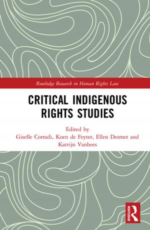 Cover of the book Critical Indigenous Rights Studies by Jie Fan, Thomas Heberer, Wolfgang Taubmann