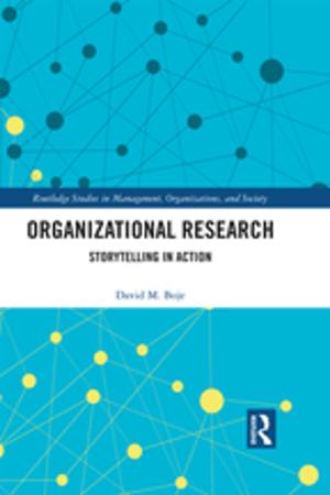 Cover of the book Organizational Research by Sara Meadows