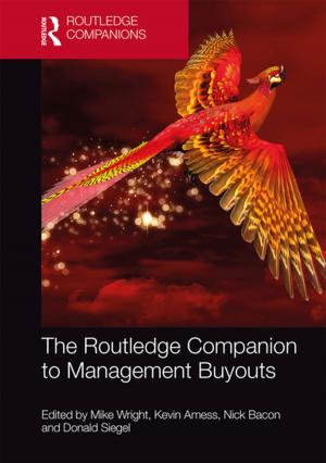 Cover of the book The Routledge Companion to Management Buyouts by Laura Mc Cullough, Michael D. Rettig, Karen Santos