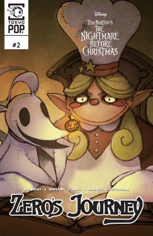 Cover of the book Disney Manga: Tim Burton's The Nightmare Before Christmas -- Zero's Journey Issue #02 by D.J. Milky