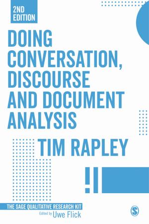 Cover of the book Doing Conversation, Discourse and Document Analysis by Deborah K. Padgett