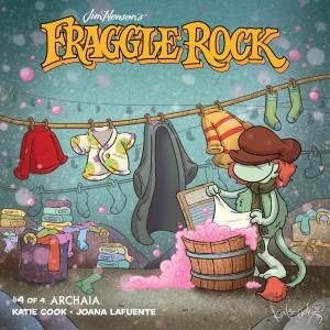 Cover of the book Jim Henson's Fraggle Rock #4 by Jackson Lanzing, Collin Kelly, Alyssa Milano