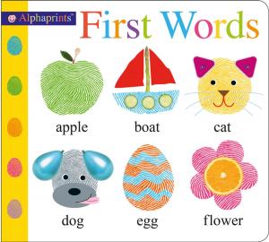 Cover of the book Alphaprints First Words by Cathryn Fox