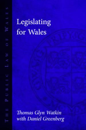 Book cover of Legislating for Wales