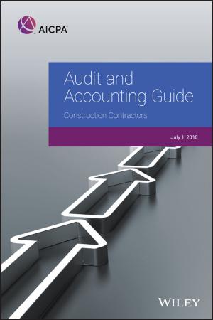 Book cover of Audit and Accounting Guide: Construction Contractors, 2018