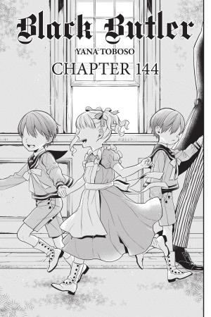 Book cover of Black Butler, Chapter 144