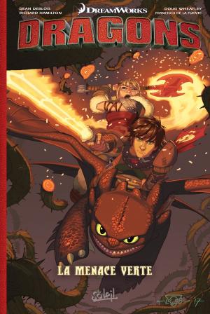 Cover of the book Dragons La Menace verte by Christophe Arleston, Philippe Pellet