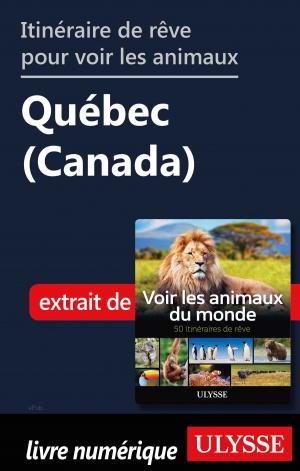 Book cover of Itinéraire de rêve pour voir les animaux - Québec (Canada)