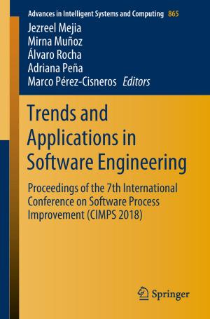 Cover of the book Trends and Applications in Software Engineering by Heidi Brockmann Demarest