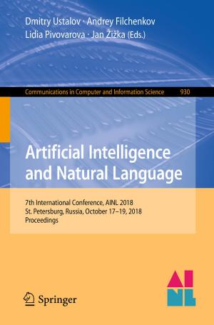 Cover of the book Artificial Intelligence and Natural Language by 