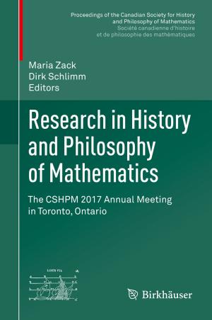 Cover of Research in History and Philosophy of Mathematics
