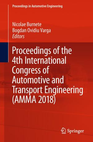 Cover of Proceedings of the 4th International Congress of Automotive and Transport Engineering (AMMA 2018)