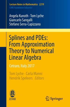 Book cover of Splines and PDEs: From Approximation Theory to Numerical Linear Algebra