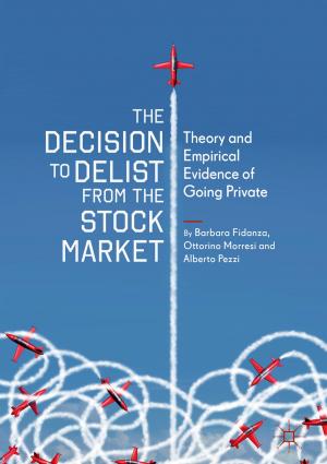 Cover of the book The Decision to Delist from the Stock Market by Jennifer L.S. Chandler, Robert E. Kirsch