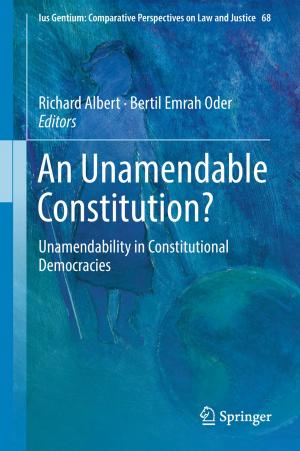 Cover of the book An Unamendable Constitution? by Eduard Feireisl, Antonín Novotný