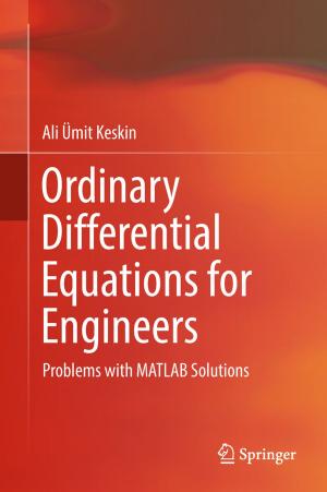 Cover of the book Ordinary Differential Equations for Engineers by Pranab Kumar Dhar, Tetsuya Shimamura