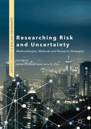 Cover of the book Researching Risk and Uncertainty by David Lee