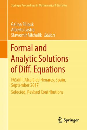Cover of Formal and Analytic Solutions of Diff. Equations