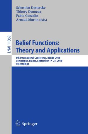 Cover of the book Belief Functions: Theory and Applications by Aldo Conca, Sandra Di Rocco, Jan Draisma, June Huh, Bernd Sturmfels, Filippo Viviani
