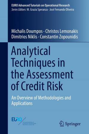 Cover of the book Analytical Techniques in the Assessment of Credit Risk by A. Kaveh, V.R. Mahdavi