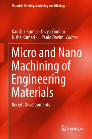Cover of the book Micro and Nano Machining of Engineering Materials by 