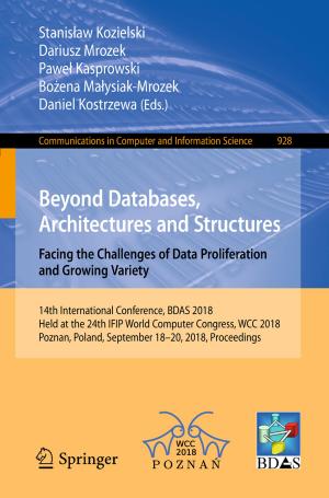 Cover of the book Beyond Databases, Architectures and Structures. Facing the Challenges of Data Proliferation and Growing Variety by 