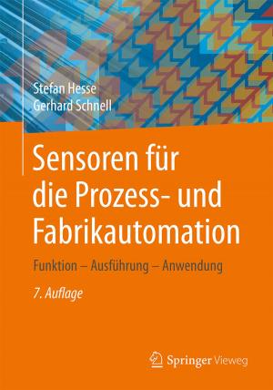 Cover of the book Sensoren für die Prozess- und Fabrikautomation by Bernhard Rieß, Christoph Wallraff