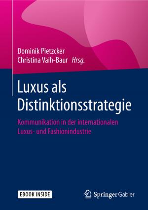 Cover of the book Luxus als Distinktionsstrategie by Rüdiger R. Asche