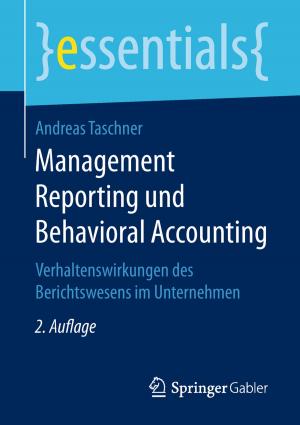 Cover of the book Management Reporting und Behavioral Accounting by Claus Tully