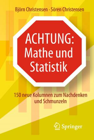 Cover of the book Achtung: Mathe und Statistik by B. Behrends-Steins, P. Blaszkiewicz, H.-E. Hempel, D. Herrmann, U. Hübner-Steiner, A. Lenzner, W. Mützel, E. Post, H. Steins, V. Taenzer