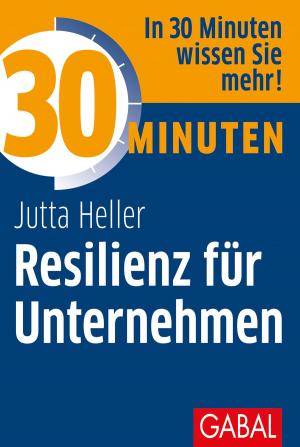 Cover of the book 30 Minuten Resilienz für Unternehmen by Robert Grünwald, Marcel Kopper, Marcel Pohl
