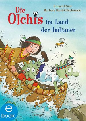Book cover of Die Olchis im Land der Indianer