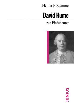 Cover of the book David Hume zur Einführung by Samuel Salzborn