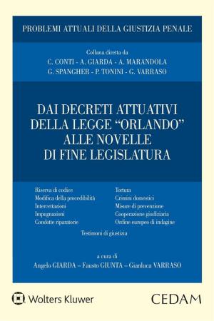 bigCover of the book Dai decreti attuativi della legge “Orlando” alle novelle di fine legislatura by 