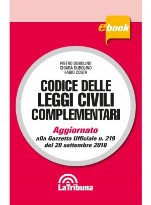Cover of Codice delle leggi civili complementari