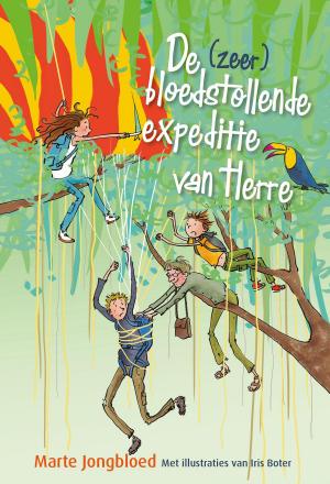 Cover of the book De (zeer) bloedstollende expeditie van Herre by Adam Sternbergh