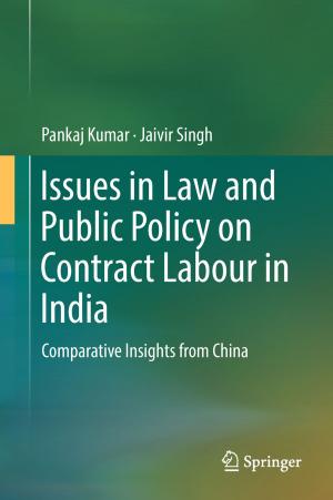 Book cover of Issues in Law and Public Policy on Contract Labour in India