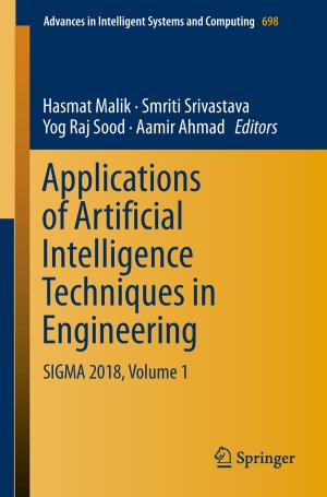 Cover of the book Applications of Artificial Intelligence Techniques in Engineering by Nishu Goyal
