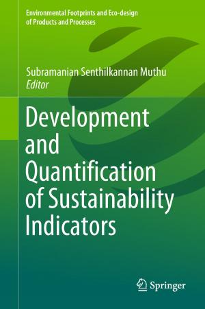 Cover of the book Development and Quantification of Sustainability Indicators by Bilen Emek Abali