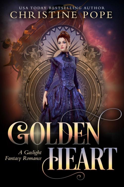 Cover of the book Golden Heart by Christine Pope, Dark Valentine Press
