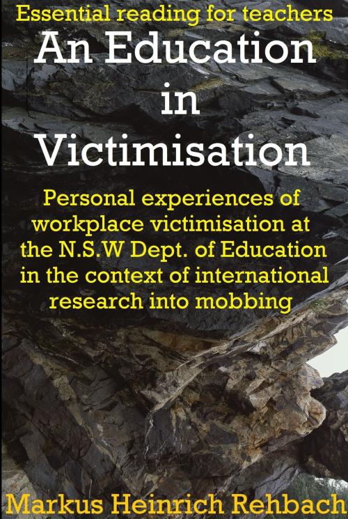 Cover of the book An Education In Victimisation by Markus Heinrich Rehbach, Sound Foundations