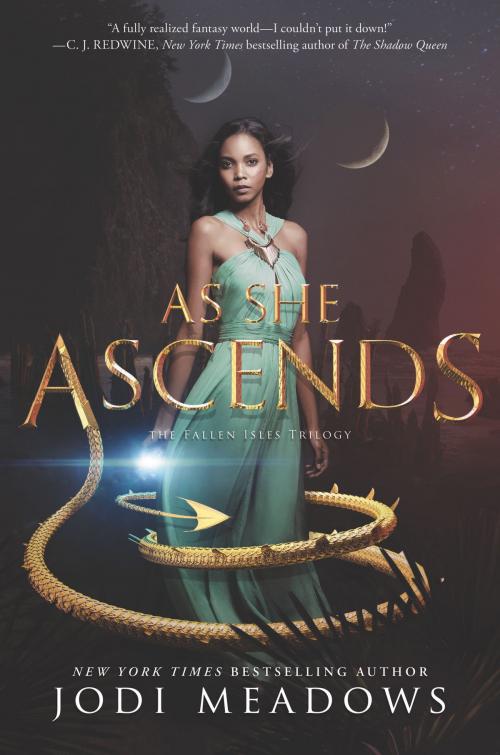 Cover of the book As She Ascends by Jodi Meadows, Katherine Tegen Books