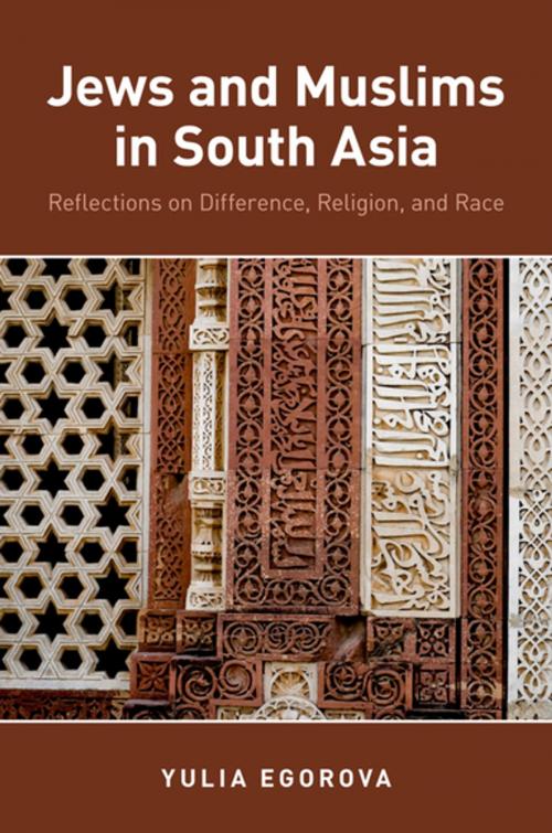 Cover of the book Jews and Muslims in South Asia by Yulia Egorova, Oxford University Press