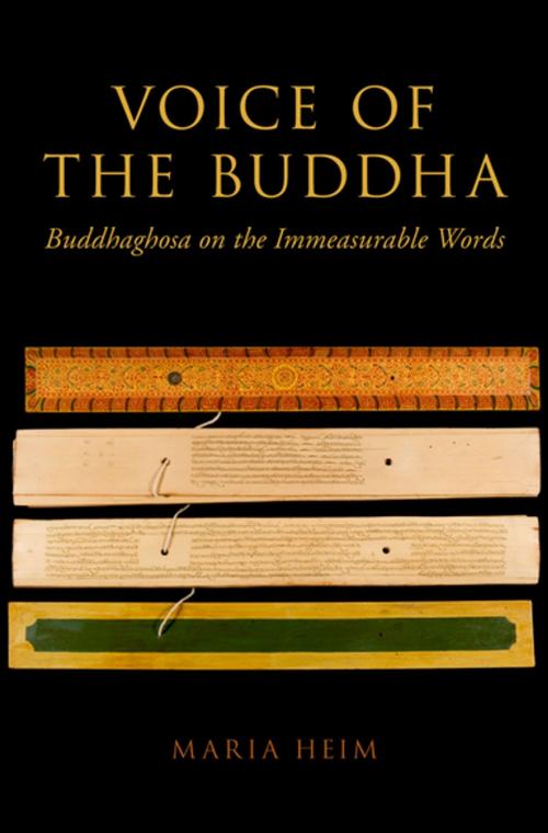 Cover of the book Voice of the Buddha by Maria Heim, Oxford University Press
