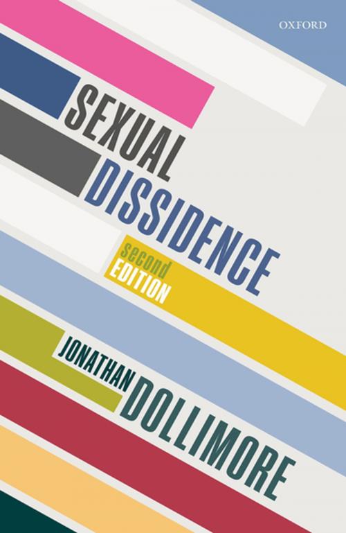 Cover of the book Sexual Dissidence by Jonathan Dollimore, OUP Oxford